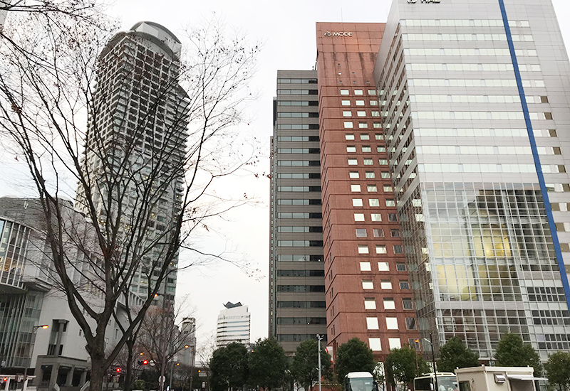 西梅田バス暫定駐車場