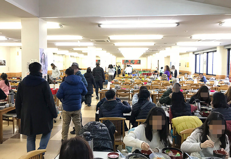 飛騨高山 まつりの森 昼食 会場