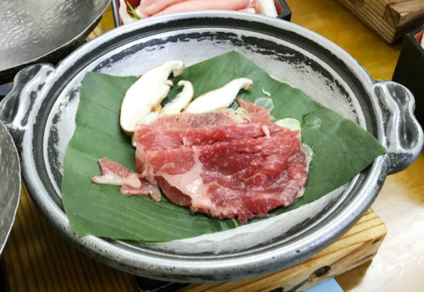 飛騨高山 まつりの森 昼食 飛騨牛朴葉味噌