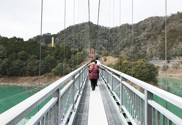 和歌山 ヤッホーポイント グリーンパーク椿山 吊り橋