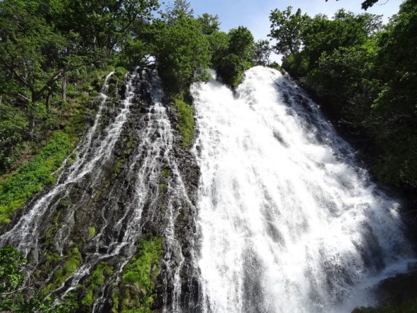 北海道 ウトロ オシンコシンの滝