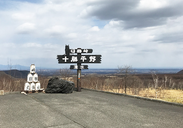 日勝峠 十勝平野