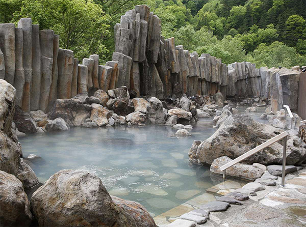 層雲峡観光ホテル 露天風呂 宇旅璃